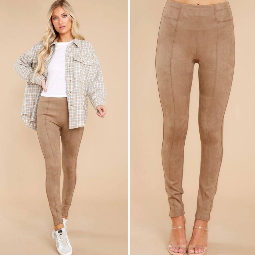 SPANX Suede Leggings